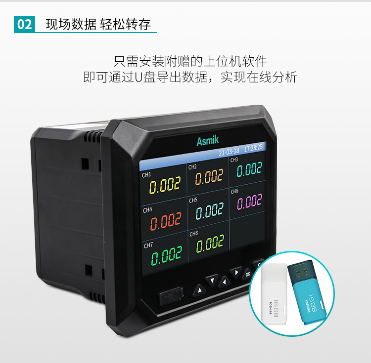 現場數據，輕松轉存
