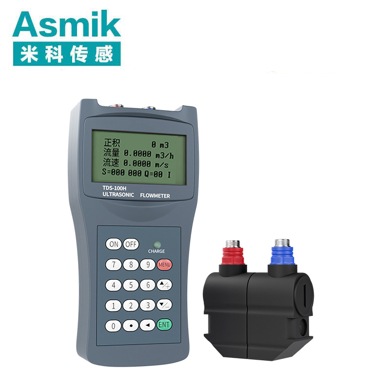 米科MIK-2100H便攜式手持超聲波流量計  不破管  電池供電